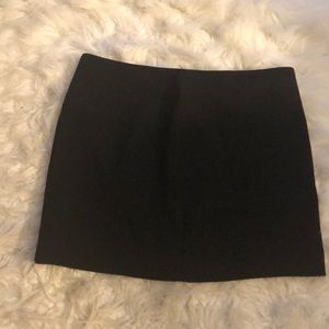 Black professional mini skirt